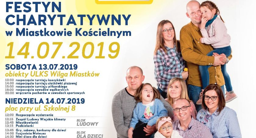 Festyn charytatywny Spotkajmy się w Miastkowie 2 – Program imprezy
