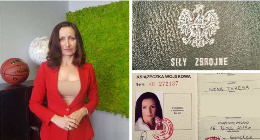 Wicestarosta Iwona Kurowska idzie do wojska