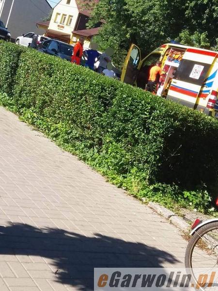 Wypadek w Garwolinie: 2 motocykle i osobówka