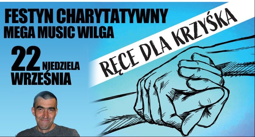 Festyn charytatywny  RĘCE DLA KRZYŚKA  