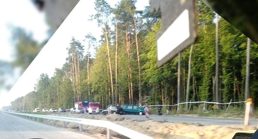 DK17 – Kolizja trzech samochodów