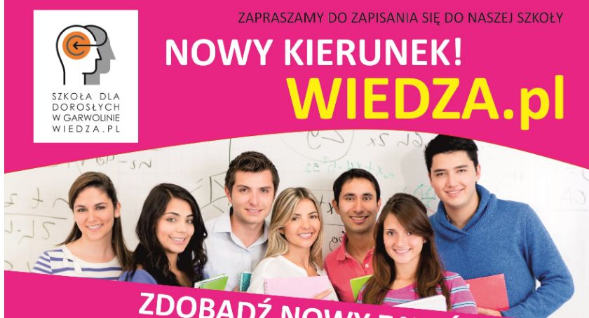 Szkoła dla dorosłych Wiedza.pl zaprasza!
