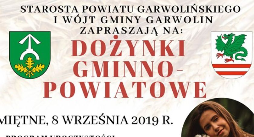 Dożynki powiatowo-gminne w Miętnem – Program uroczystości