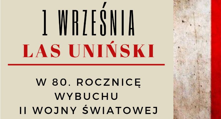 Uroczystości patriotyczno-religijne w lesie unińskim 