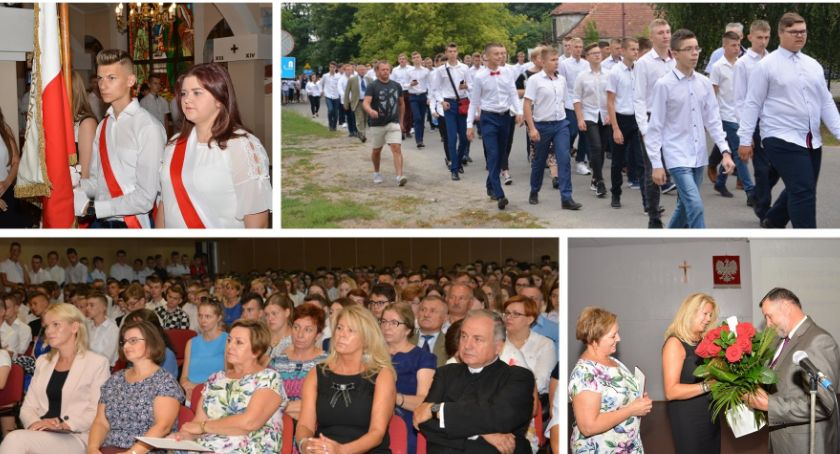 Rozpoczęcie roku szkolnego w ZS w Miętnem