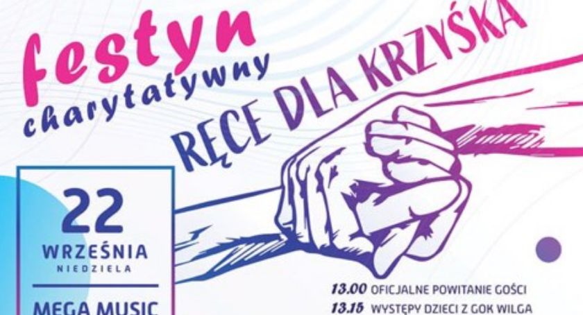 Festyn charytatywny Ręce dla Krzyśka w Mega Music Wilga