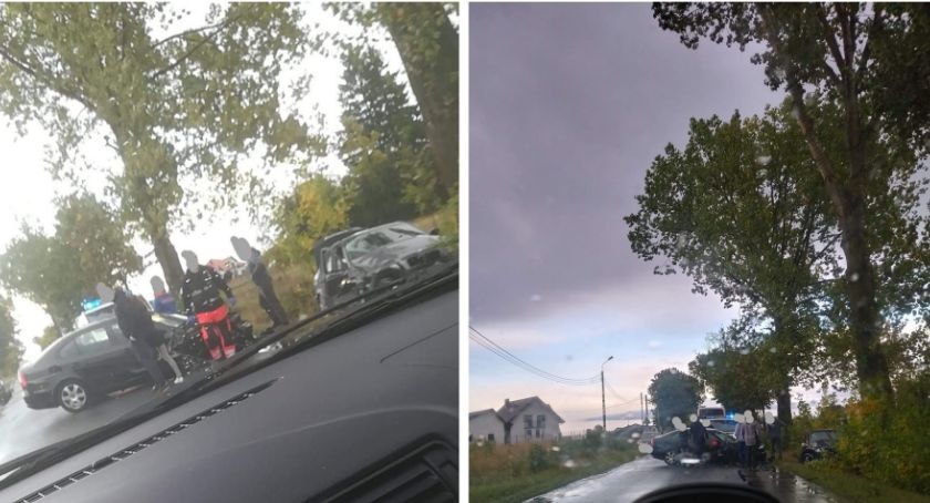 Kolizja 3 samochodów – Kierowca BMW ukarany mandatem