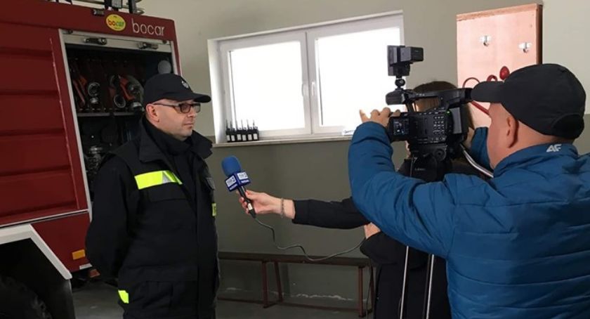 Strażacy z powiatu w Teleexpressie i Kurierze Mazowieckim