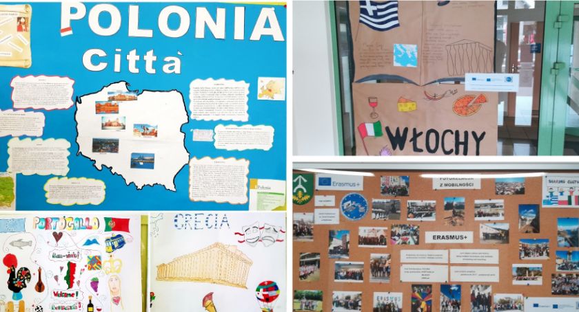 Projekt Erasmus+ w szkole w Rębkowie
