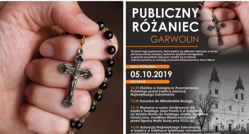Przejdą ulicami miasta – Publiczny Różaniec w Garwolinie