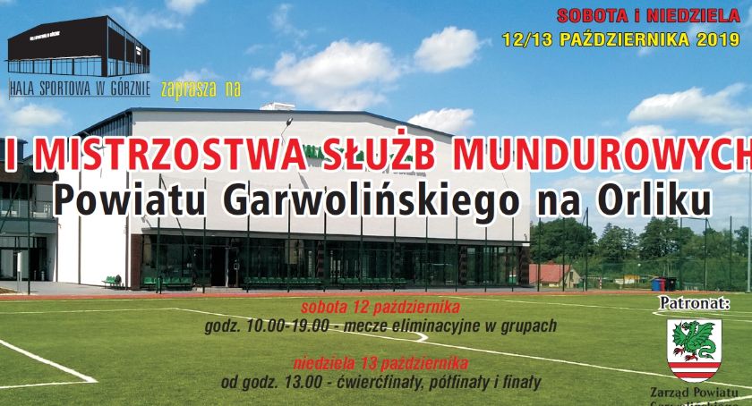 I Mistrzostwa Służb Mundurowych Powiatu Garwolińskiego w Górznie