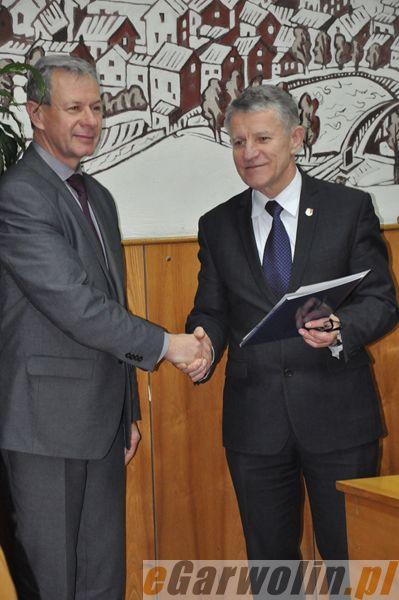 Burmistrz Garwolina podziękował wicestaroście