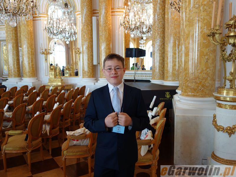 Maciej Łyżwiński na podium ogólnopolskiego konkursu 