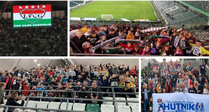 Młodzież na Legię – Ponad 500 małych kibiców na meczu Legii z Lechem