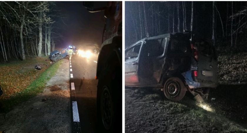 Śmiertelny wypadek w Głoskowie – Nie żyje mężczyzna