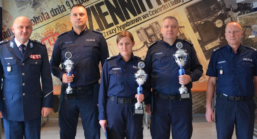 Policjantka Olga Michalak druga na Mazowszu
