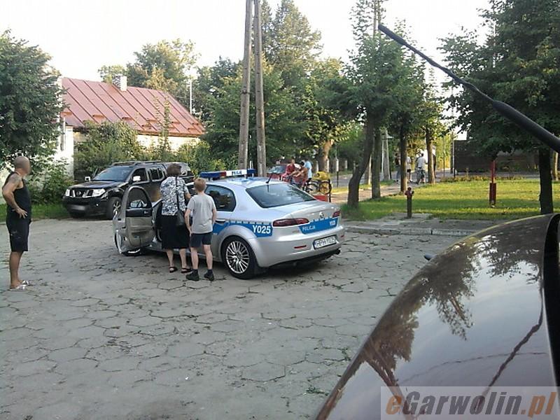 Potrącenie nastoletniego rowerzysty