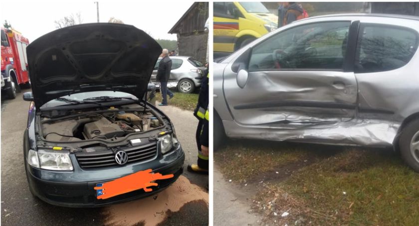 Kolizja samochodów – W aucie było kilkumiesięczne dziecko