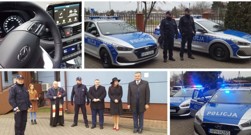 Dwa nowe Hyundaie i30 Turbo GDI dla naszych policjantów 