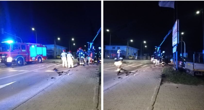 Wypadek w Gończycach – Trzy osoby w szpitalu 