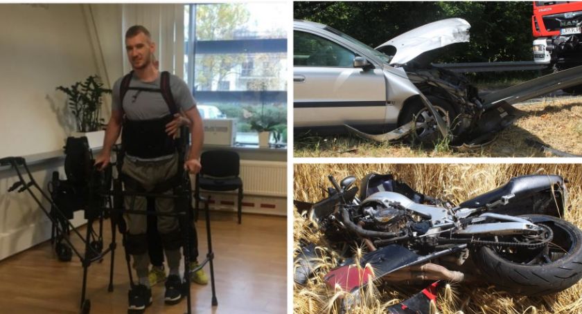 Adam cudem przeżył wypadek – Zbiórka na rehabilitację mężczyzny