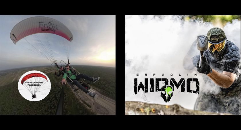 Widmo Garwolin Paintball i Paralotniowa Puznówka połączyły siły i ogłaszają współpracę