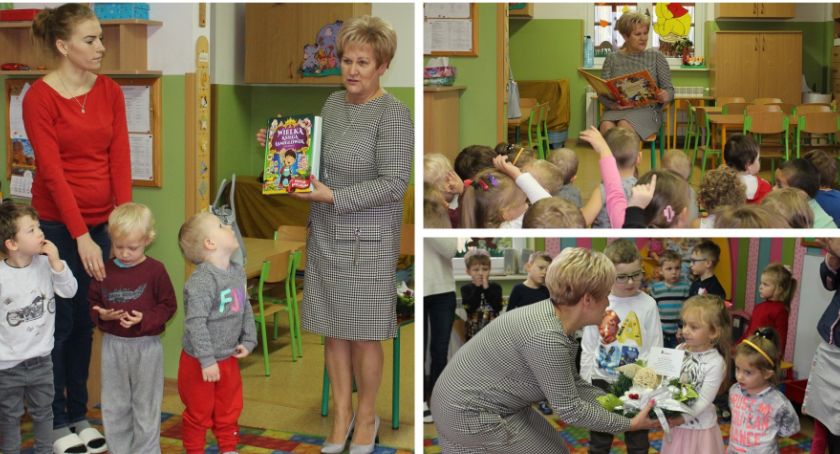 Burmistrz odwiedziła Puchatkowo – Co przeczytała przedszkolakom?