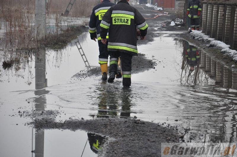 Pierwsze podtopienia