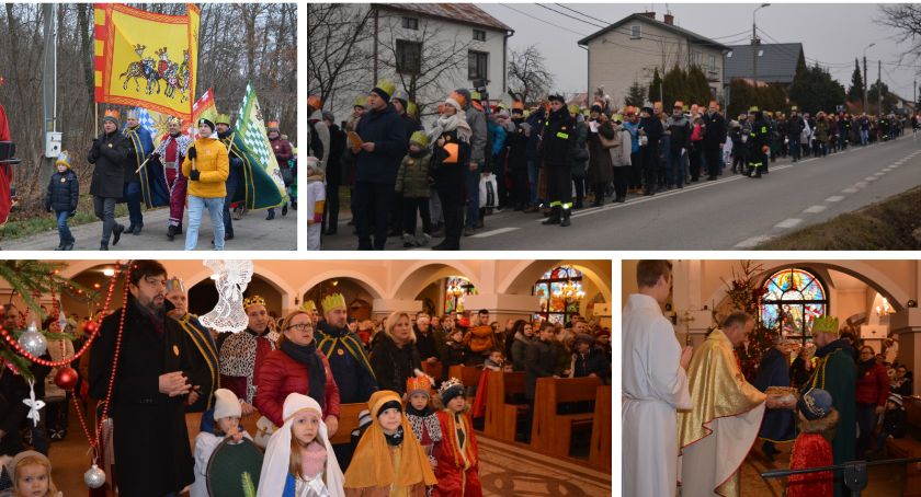 Trzej Królowie na ulicach Miętnego