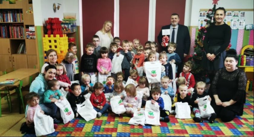 Starosta odwiedził przedszkole w Lipówkach