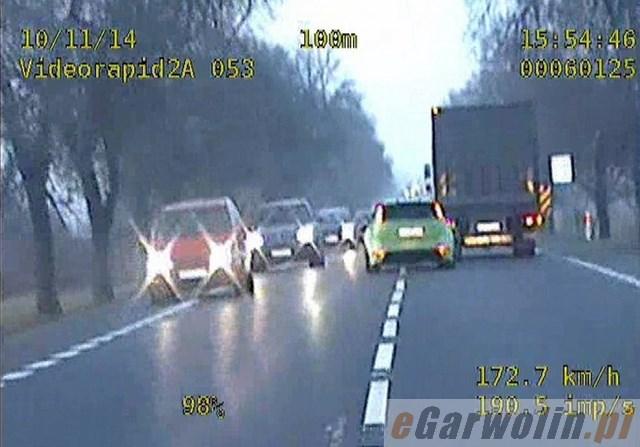 „Uzbierał” 48 punktów karnych i stracił prawko (video)