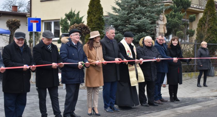 Ulica Słowackiego w Łaskarzewie uroczyście otwarta