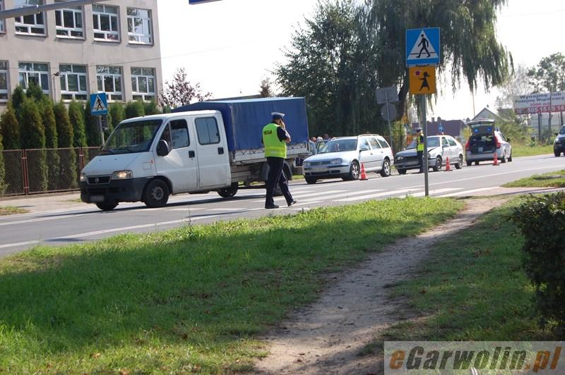 Trzy kolizje w pół godziny