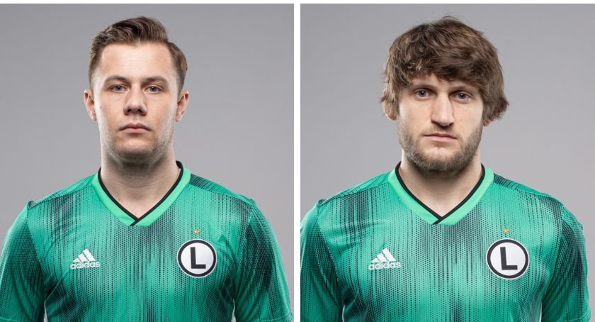 Sebastian i Michał w Legii