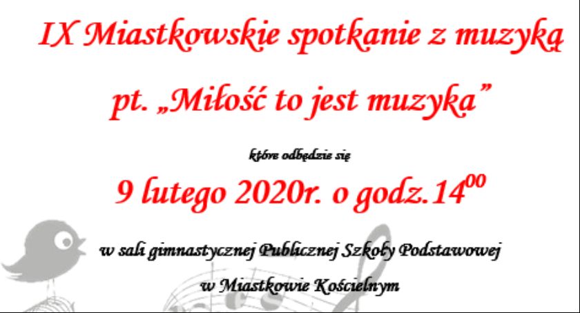 IX Miastkowskie spotkanie z muzyką