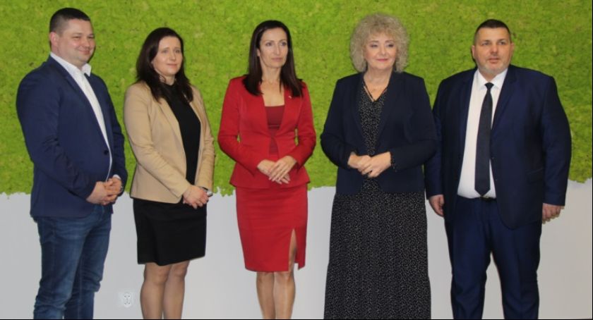 Senator Maria Koc z wizytą w starostwie