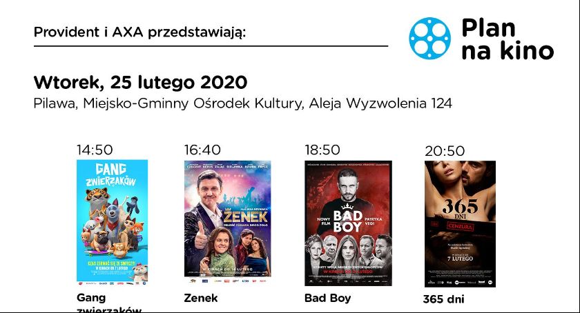 Plan na kino w Pilawie