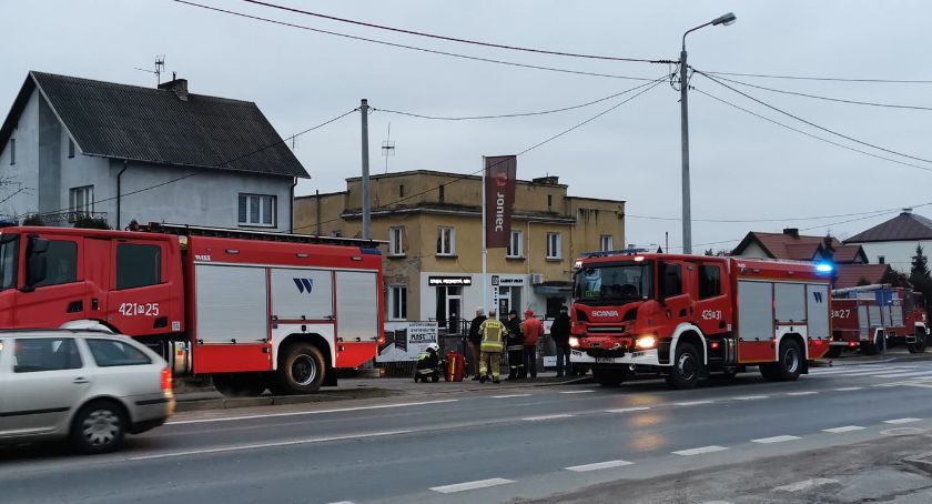 Ewakuacja i zatrucie czadem w Garwolinie 