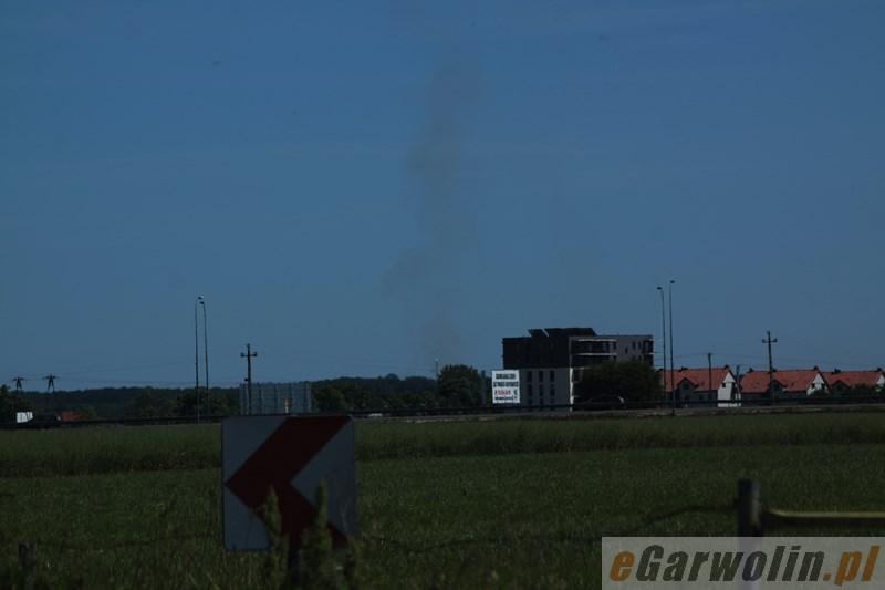 Pożar lasu w Sławinach. W akcji samolot