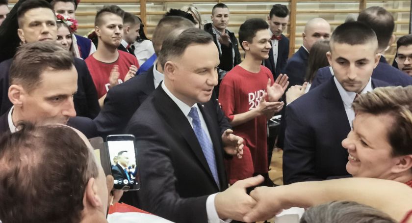 Prezydent Andrzej Duda z wizytą w Garwolinie – Video 