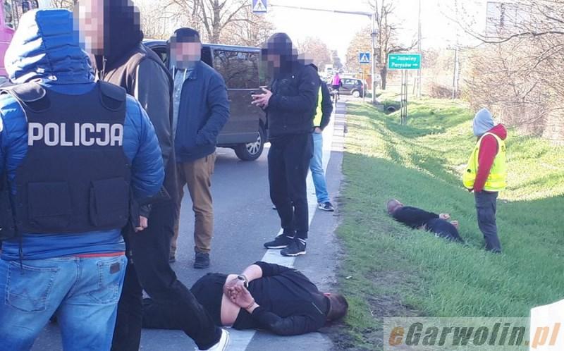Gm. Pilawa: Policjanci z Warszawy dokonali zatrzymania w Puznówce