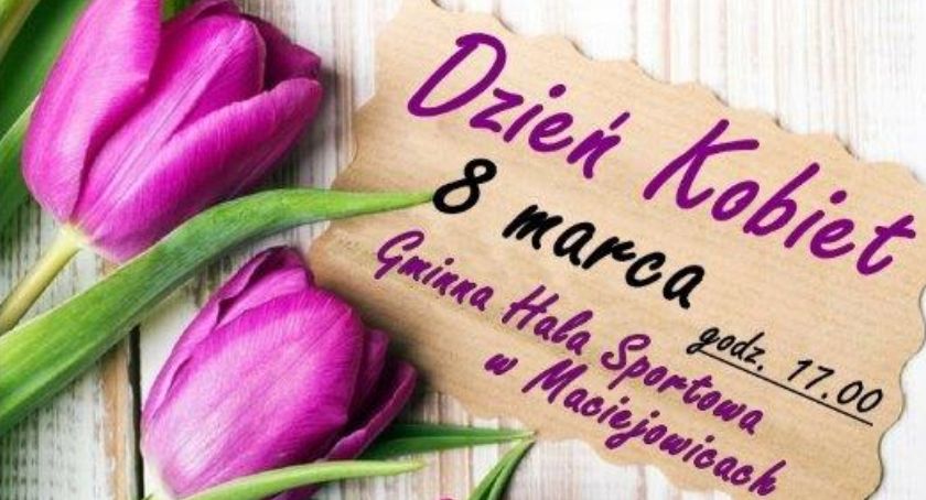 Zaproszenie na Dzień Kobiet w Maciejowicach