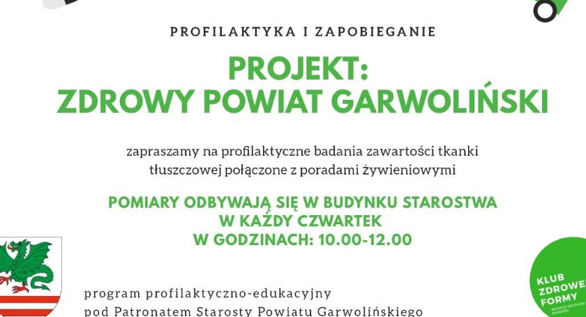 Projekt Zdrowy Powiat Garwoliński