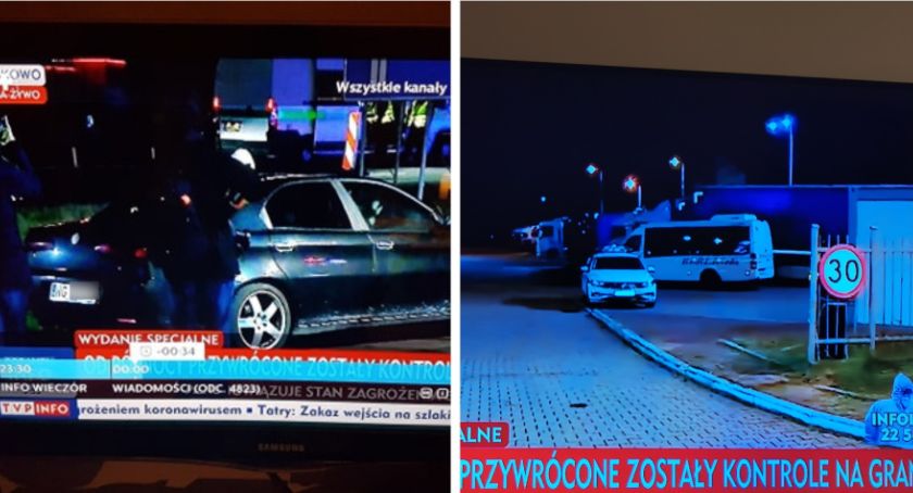 Kierowca z powiatu pierwszy na granicy – Kontrola i 14 dni kwarantanny