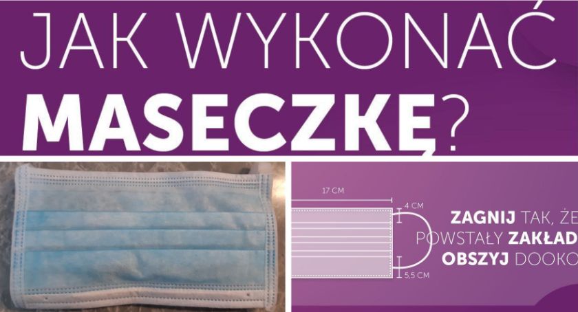 Harcerze szyją maseczki dla pogotowia i szpitala w Garwolinie 