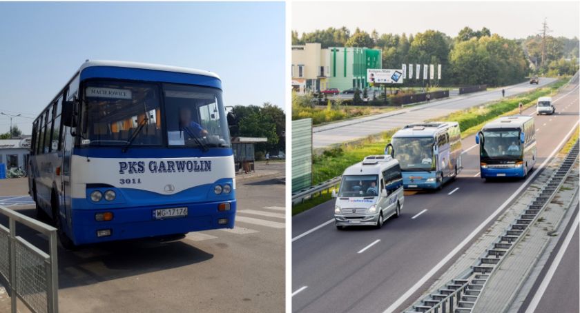 Zmiany rozkładów jazdy autobusów PKS Garwolin i UTJ Wołoszka