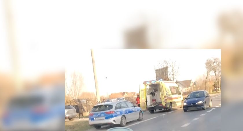Potrącenie rowerzysty w Garwolinie 