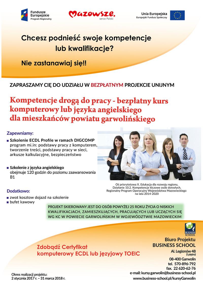 Angielski i obsługa komputerów w Miętnem nie tylko dla seniorów