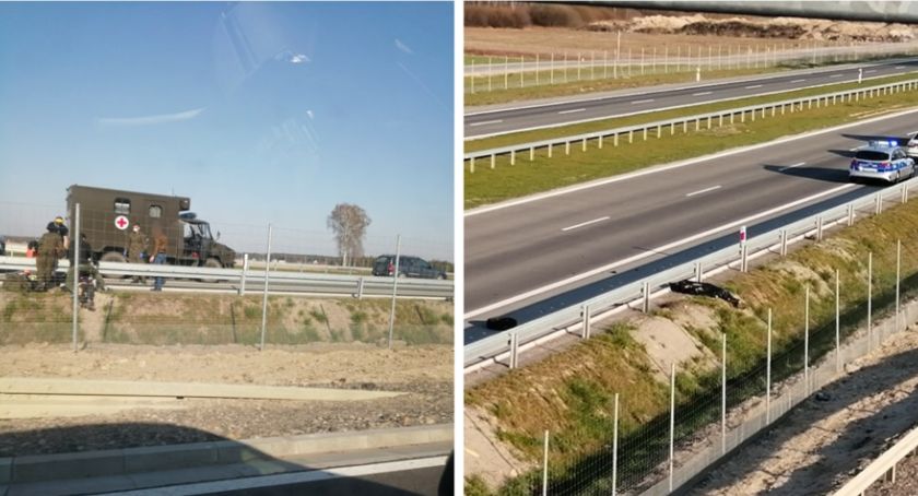 Śmiertelny wypadek na S17 – Wymieniał koło, zginął na miejscu