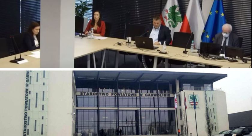 Praca starostwa i rady powiatu w czasie epidemii